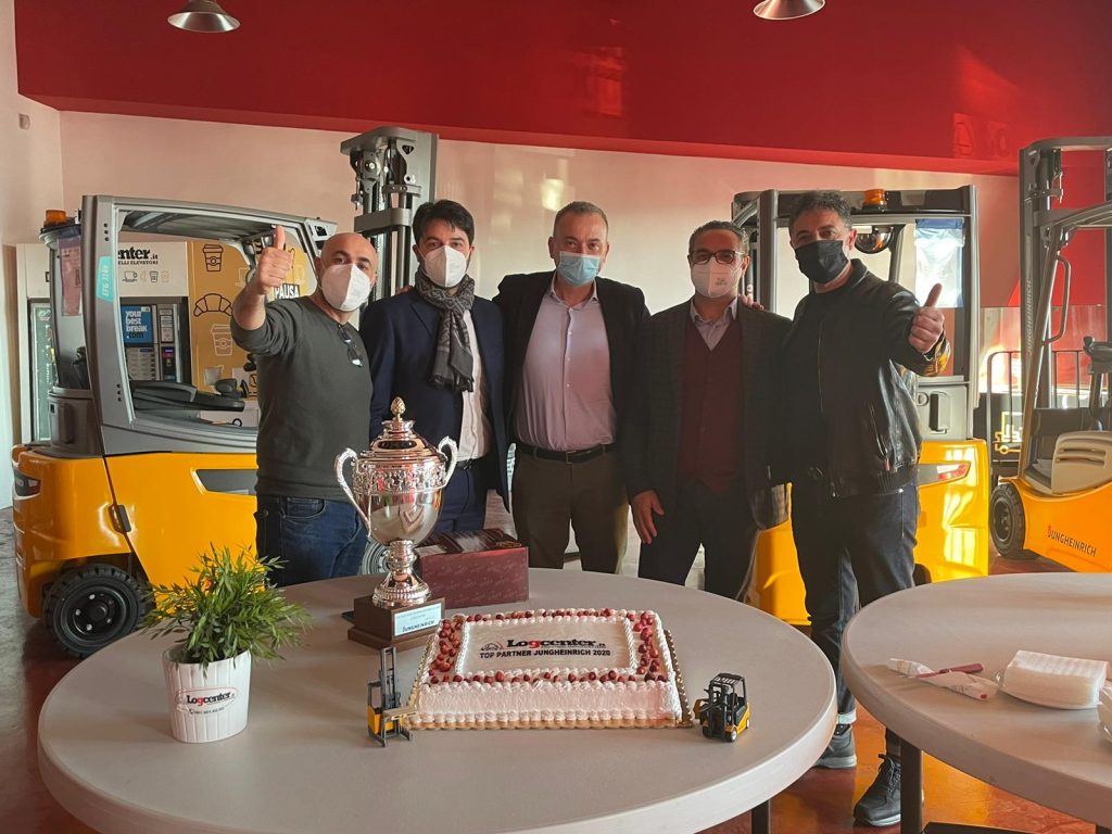 A Logcenter la coppa Top Partner 2020 di Jungheinrich