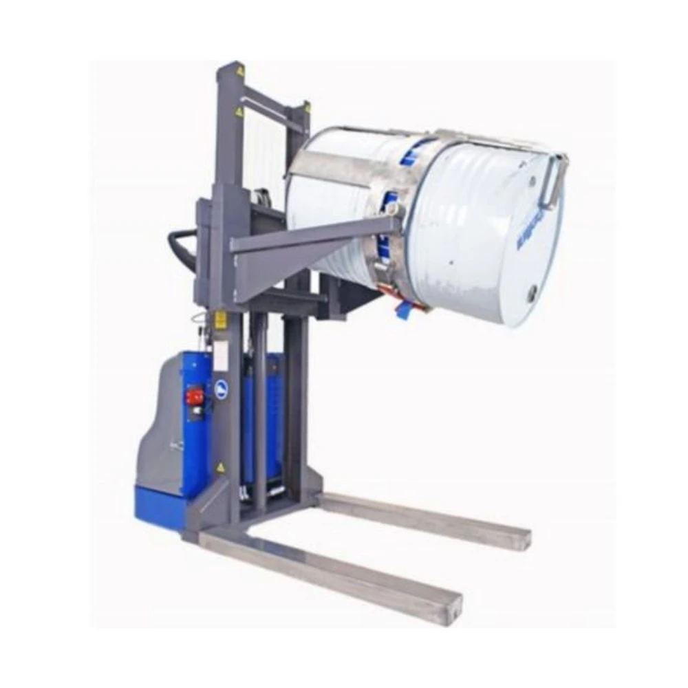 Carrello con anello girafusti frontale idraulico