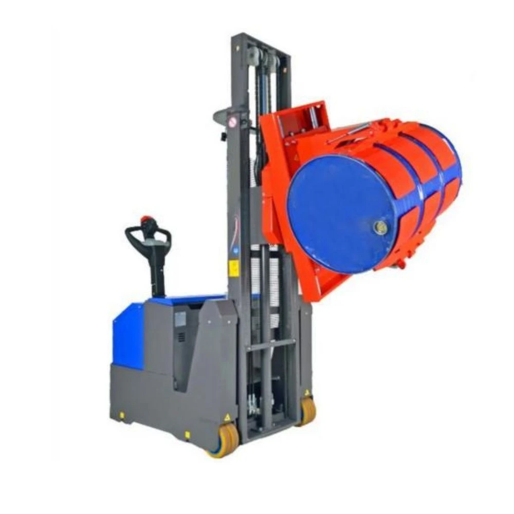 Carrello con pinza rovesciamento laterale fusti