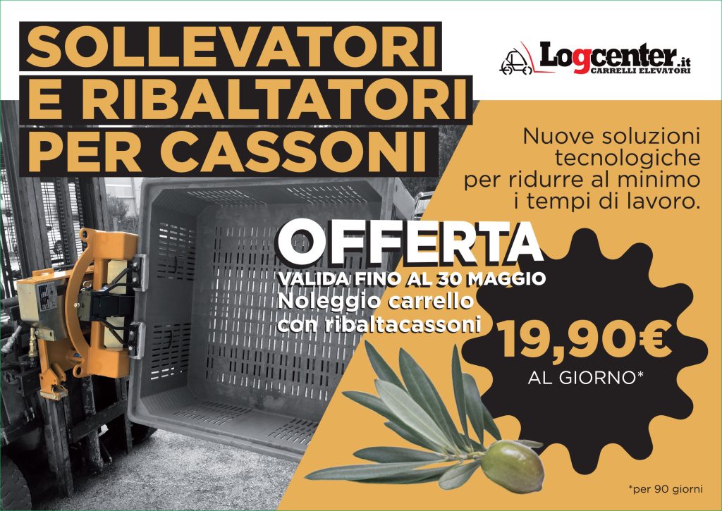Carrello con ribalta cassone nuove tecnologie per ridurre i tempi di lavoro
