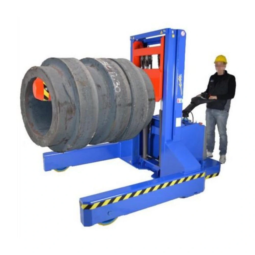 Carrello con spuntone per carichi eccezionali