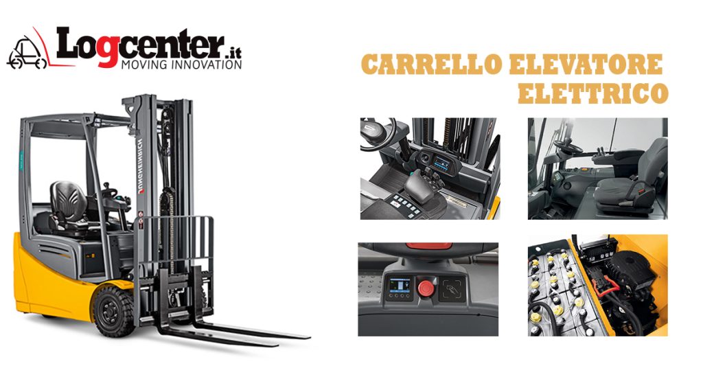 Carrello elevatore EFG serie 2 e 3 portate elevate e grande manovrabilità