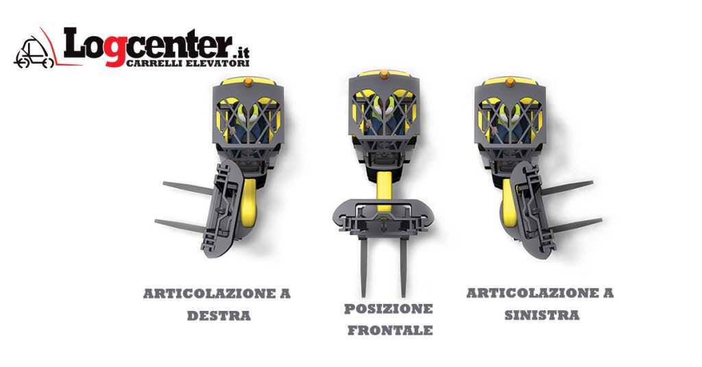 Carrello elevatore articolato efficiente versatile affidabile