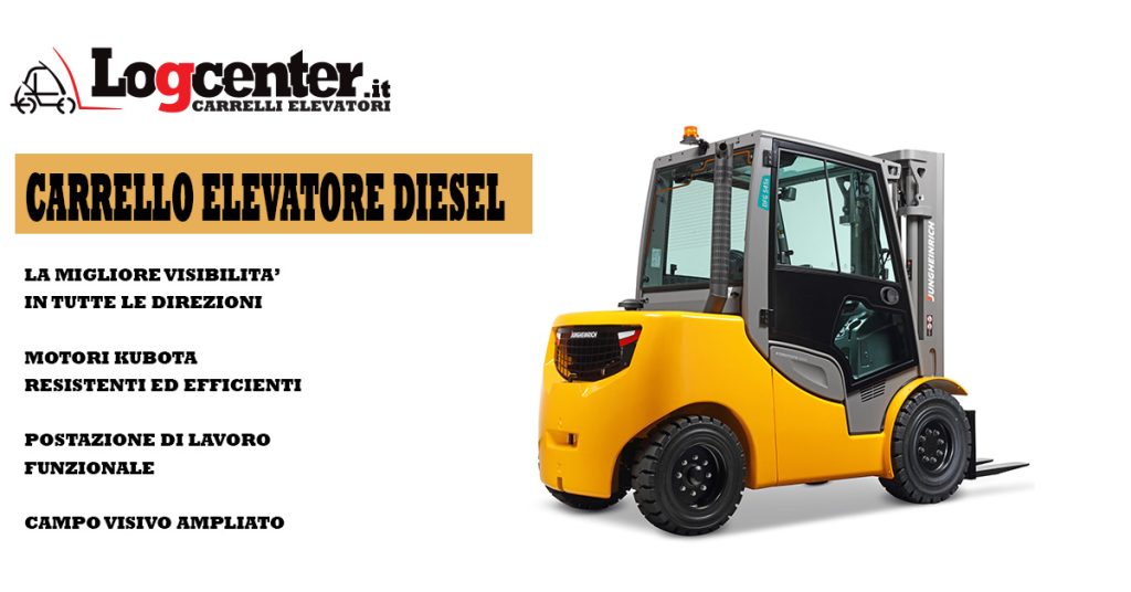 Carrello elevatore diesel un passo avanti in termini di efficienza e potenza