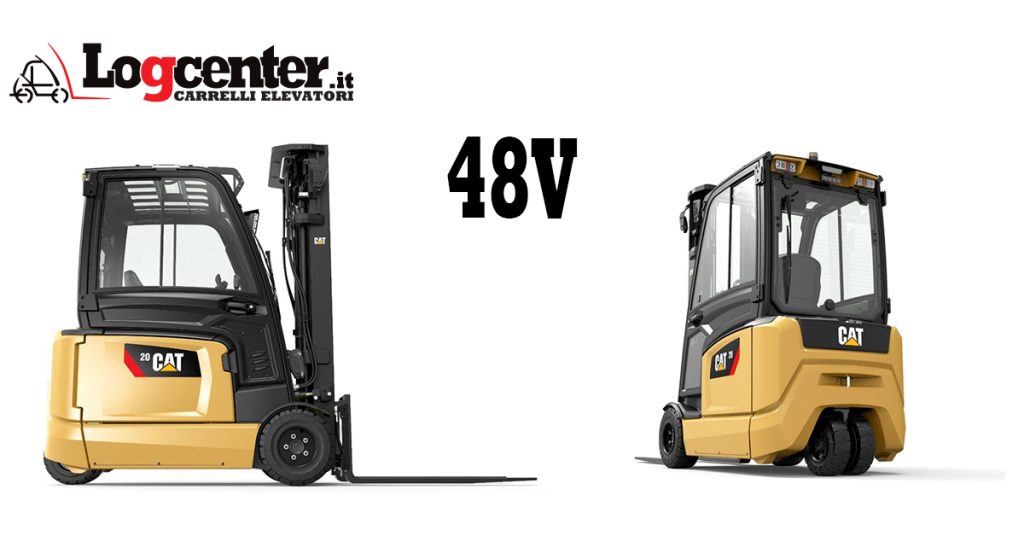 Caterpillar presenta il nuovo carrello elevatore 48 V