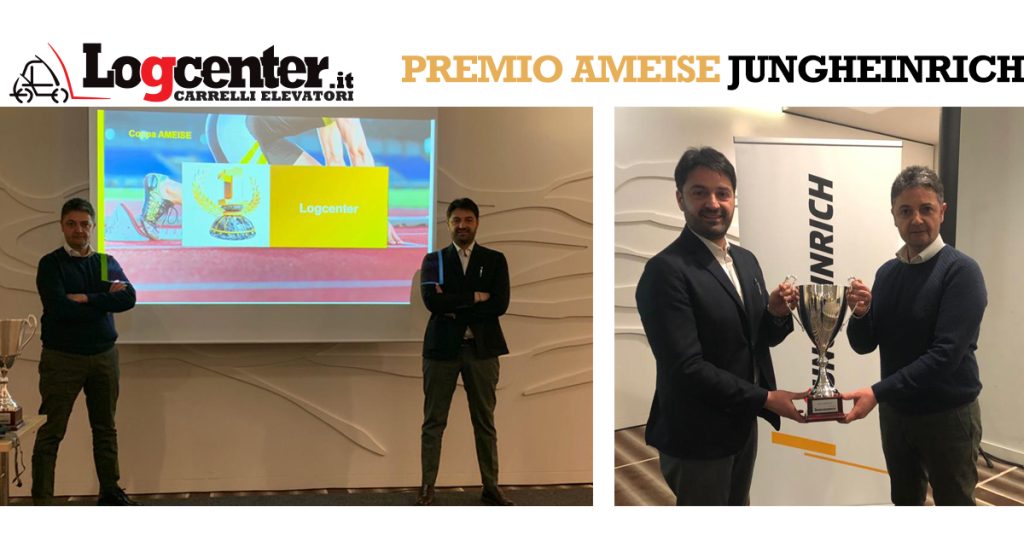 Jungheinrich riconosce a Logcenter il premio Amesie
