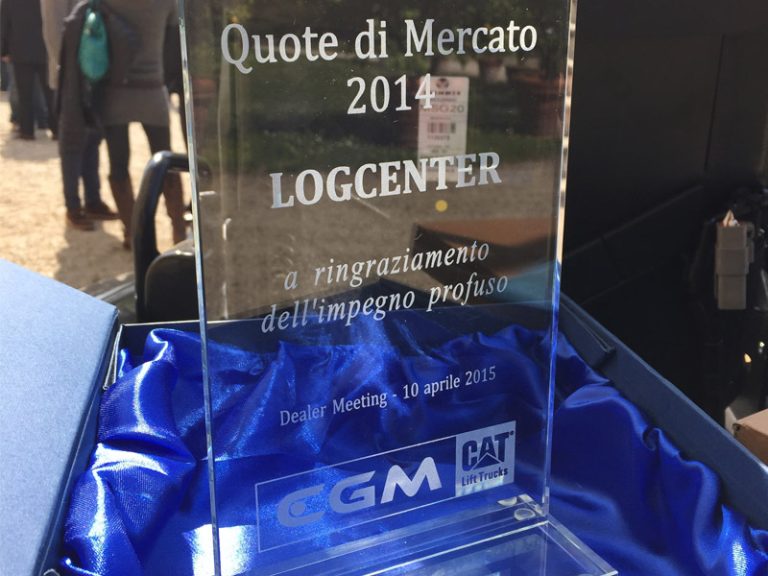 Logcenter Dealer dell anno 2014