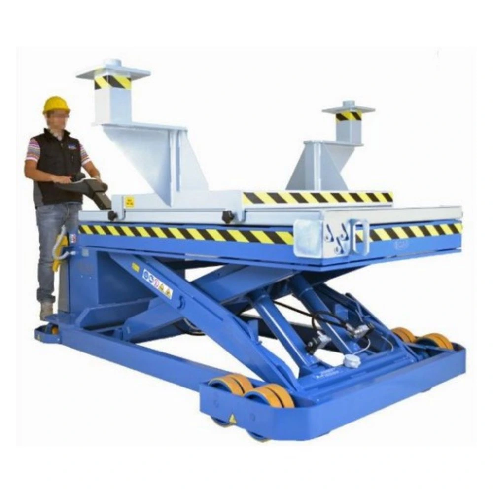 Tavola Elevatrice Traslabile Soluzione Versatile per la Movimentazione Industriale