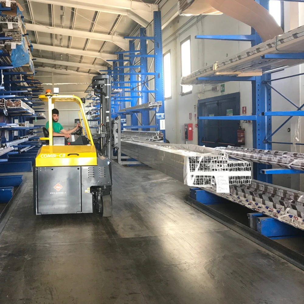 Carrello Elevatore Multidirezionale Combilift CB CBE Cubo